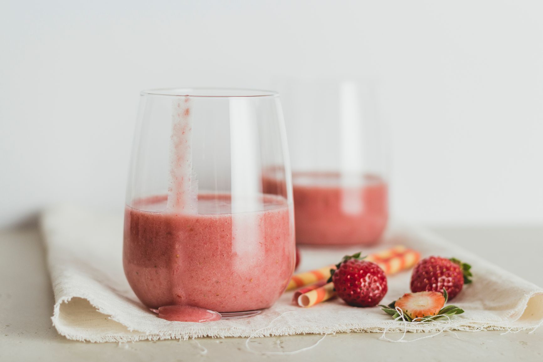 Coconut Strawberry Smoothie