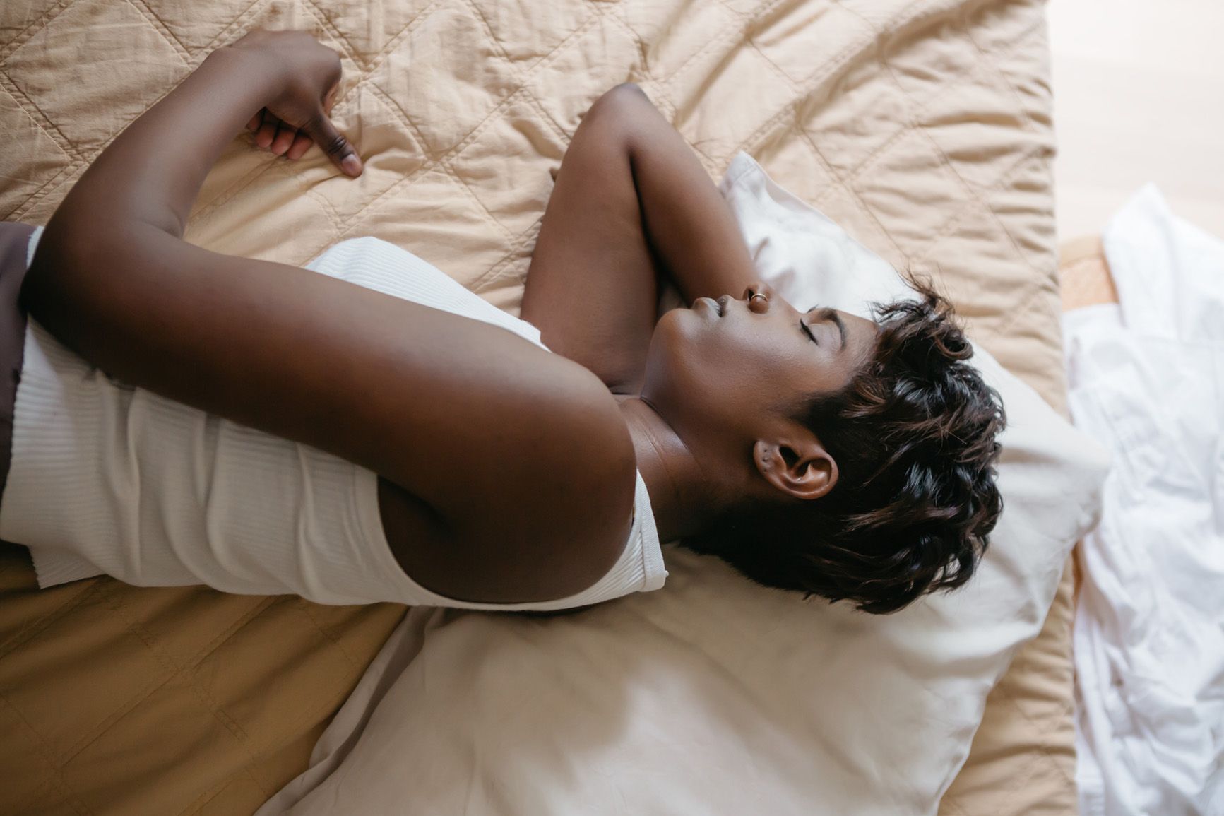 Woman sleeping
