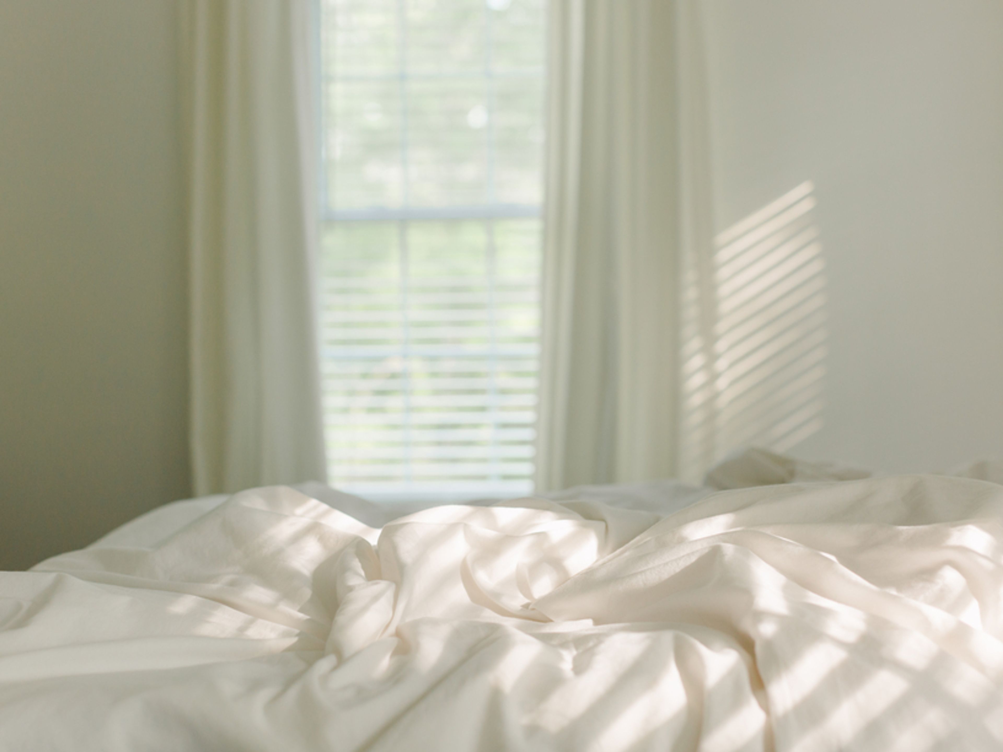 morning light in bedroom