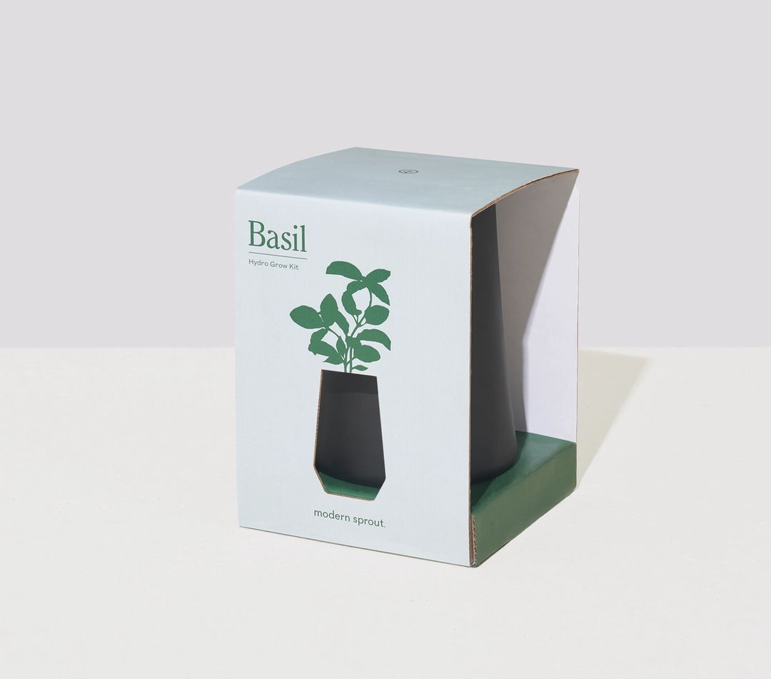 Modsprout Tapered Tumbler Grower Kit - Basil | THE WELL
