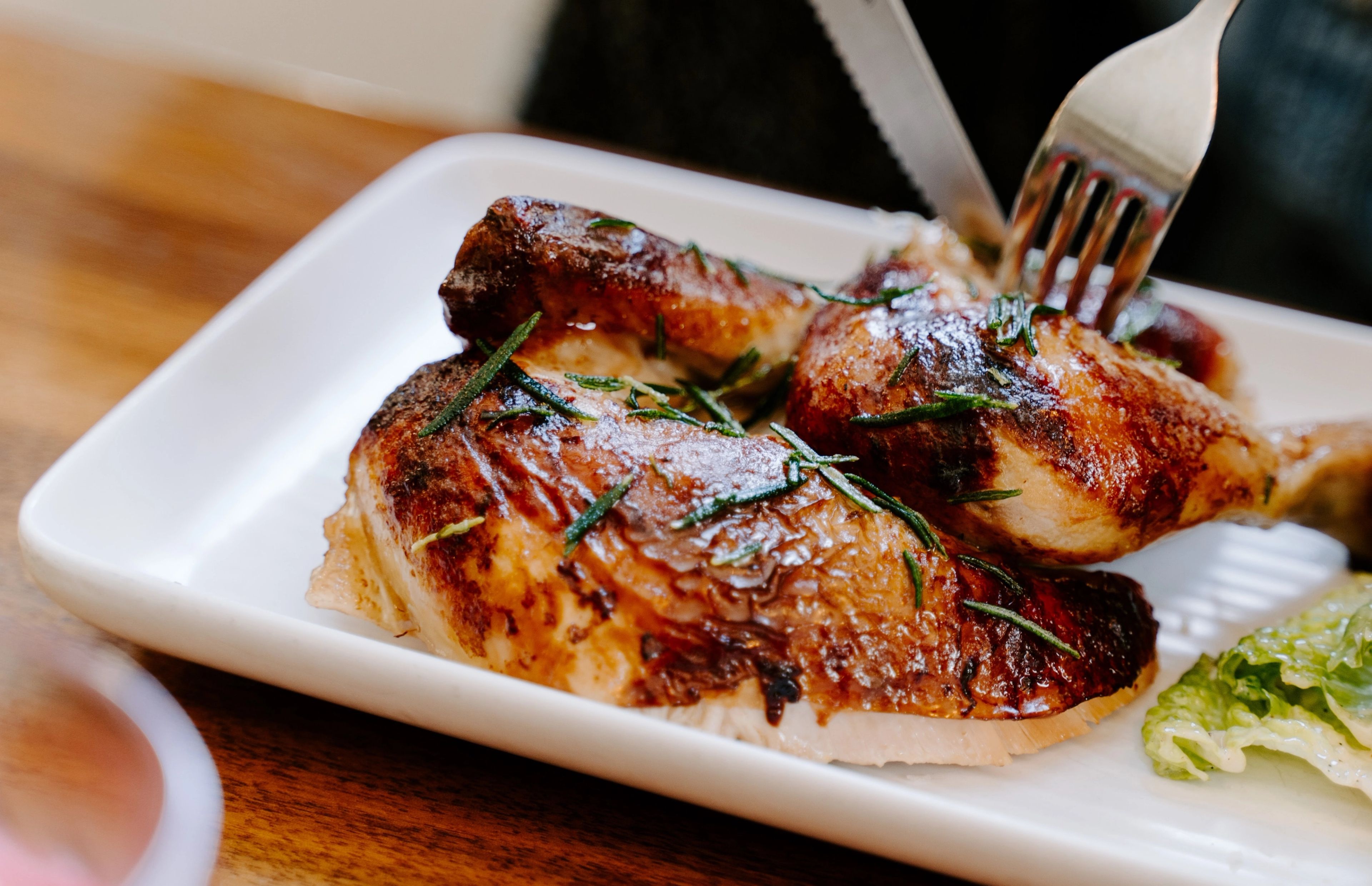 Roasted chicken