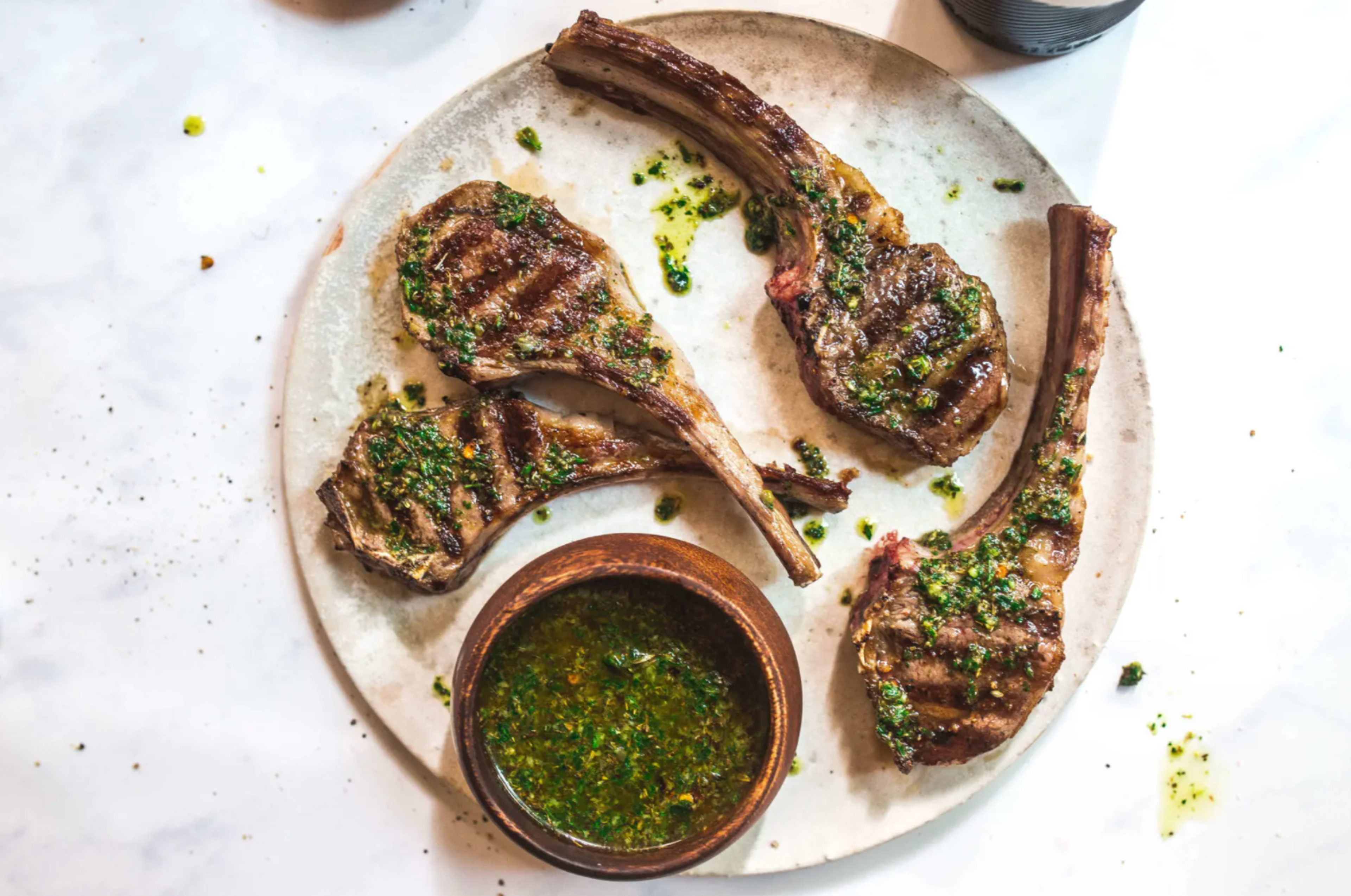 Lamb Chops with Chimichurri