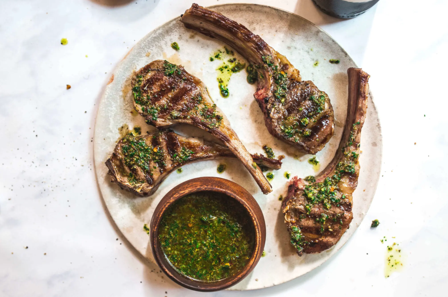 Lamb Chops with Chimichurri