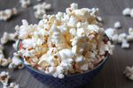 popcorn in a bowl