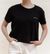 Women's Tee Happy & Free Black