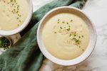 Sweet potato leek soup