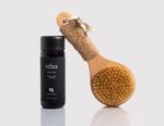 Dry Brush & Body Oil Set