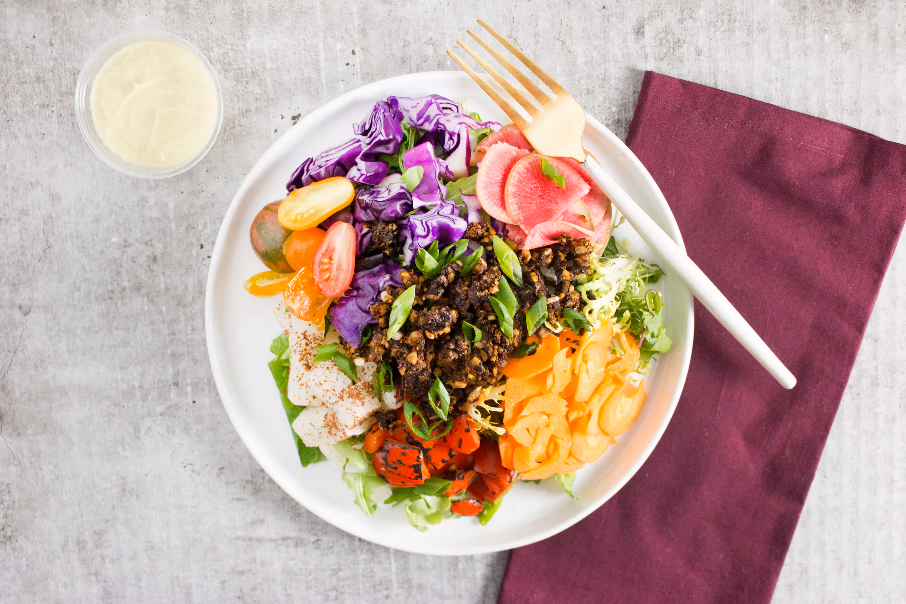 THE WELL Cleanse: Southwest Chopped Salad with Spicy Seeds