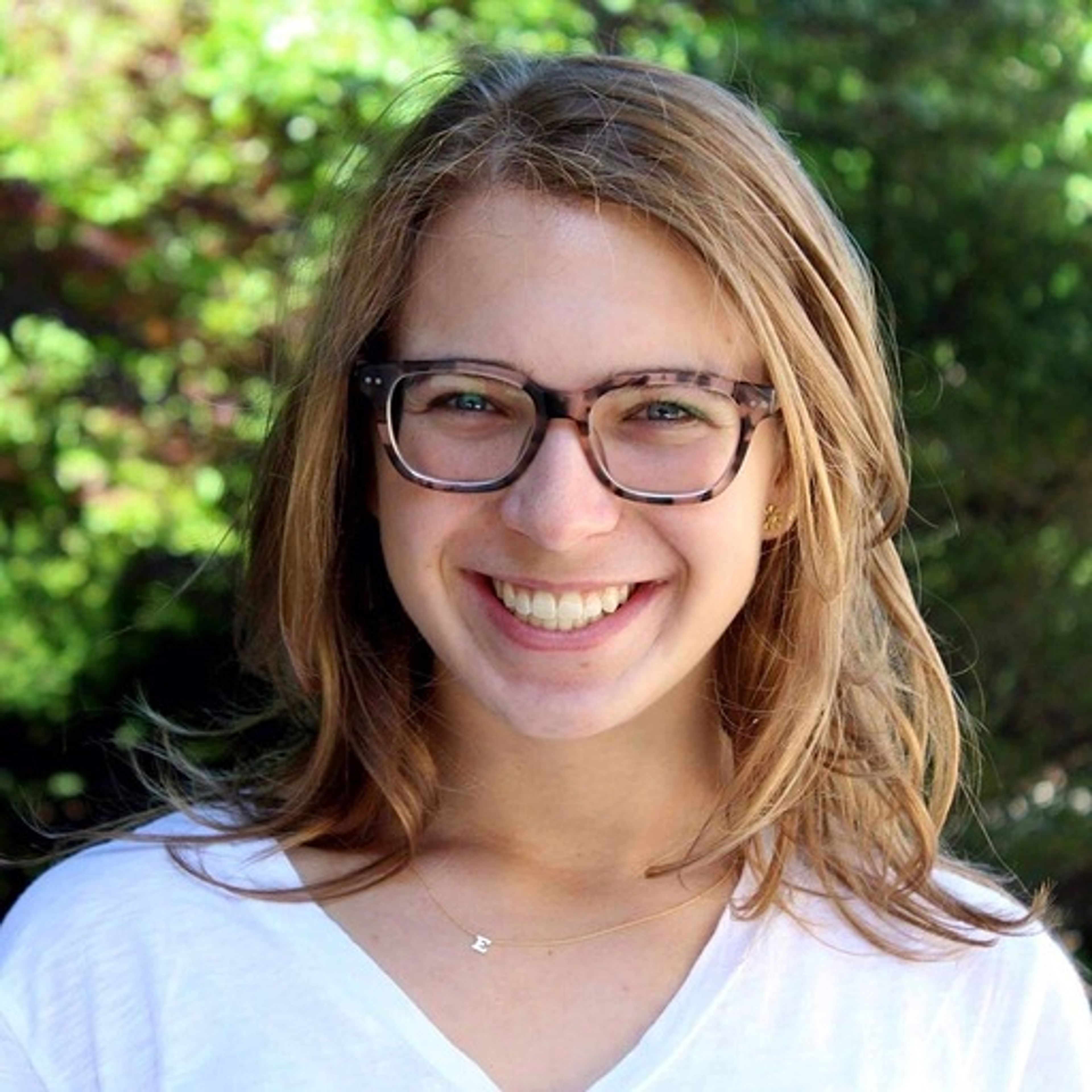 Elizabeth Bacharach smiles at the camera